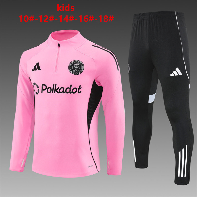 Inter Miami 2025/26 Conjunto Deportivo Infantil Rosa