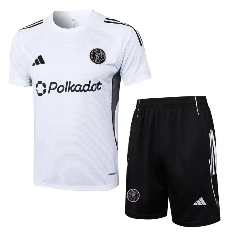 Inter Miami 2025/26 Training Jersey + Shorts - White