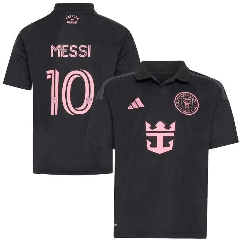 Maglia Away Bambini Inter Miami MESSI 2026/27 Nera