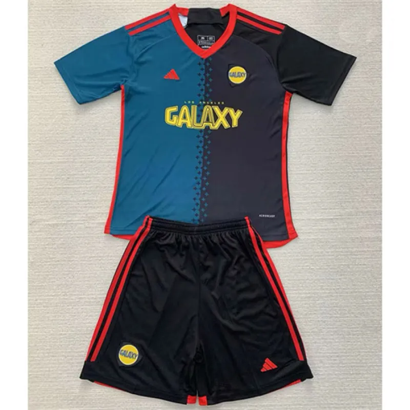 Troisième maillot pour enfants de Los Angeles Galaxy 2024/25 - Noir et Vert