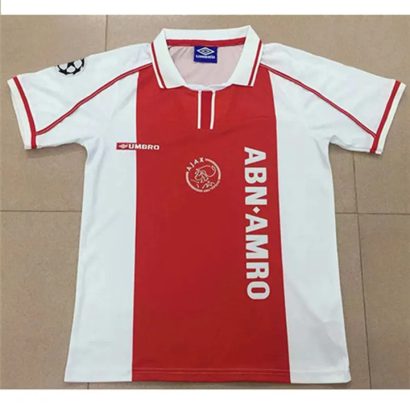 Camiseta retro de Ajax 1998 para el partido en casa - Roja