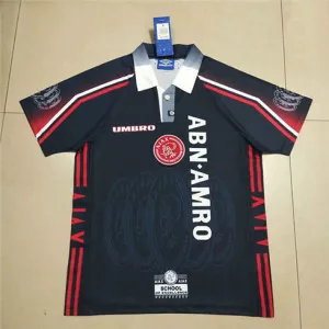 Ajax 1998 Classic Retro Jersey - Black