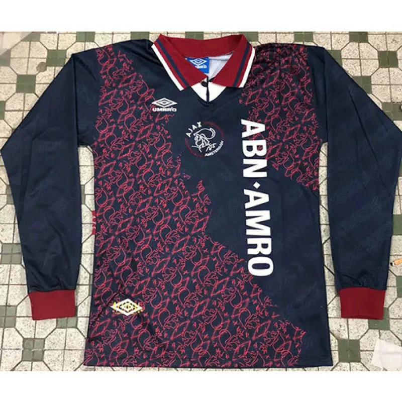Camiseta retro de Ajax 1994/95 para la salida - Azul