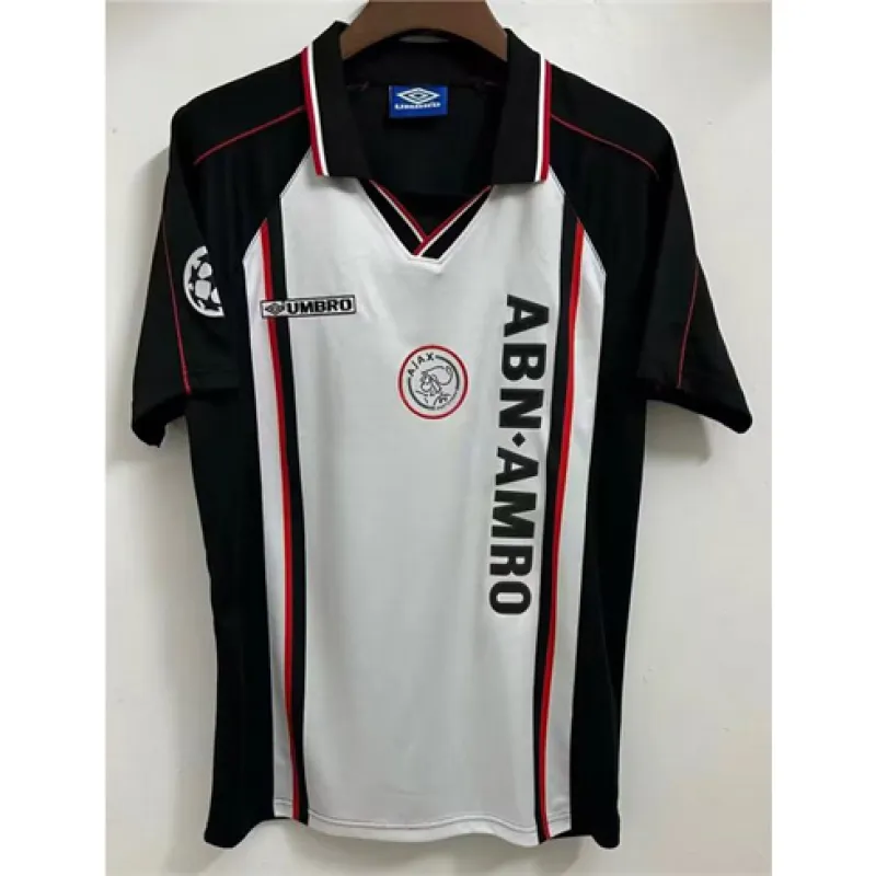 Ajax 1998 Away Retro Jersey - Black