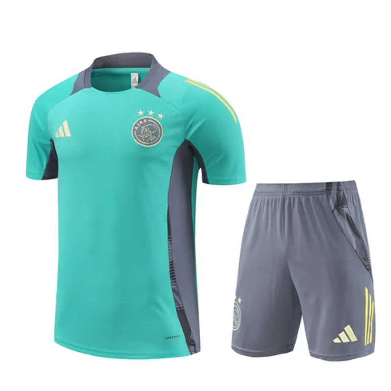 Kit de entrenamiento para niños + Shorts de Ajax 2024/25 - Verde