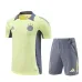 Ajax 2024/25 Children's Training Suit + Shorts - Light Yellow