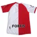 Feyenoord 2008 Heim-Retro-Trikot - Rot und Weiß