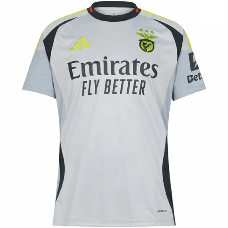 Benfica 2024/25 Dritttrikot - Grau