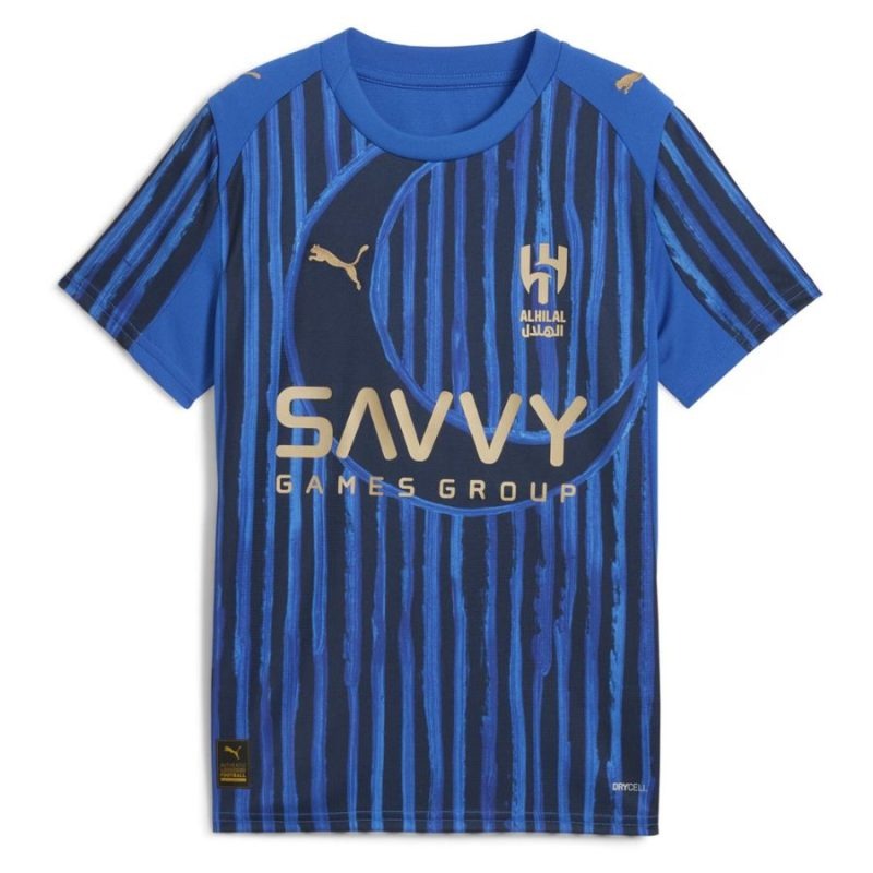 Al Hilal 2025 Club-Weltpokal-Heimtrikot der Spieler - Blau