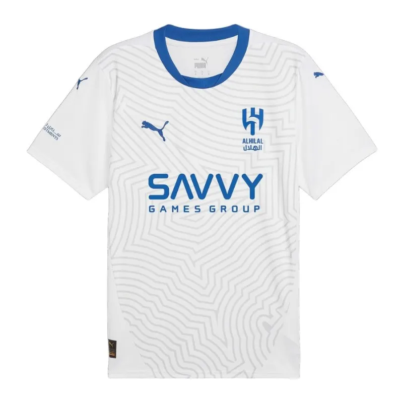 Al Hilal 2024/25 Kids' Away Jersey - White