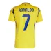 Al - Nassr 2024/25 Home Kids' Jersey with Ronaldo - Yellow