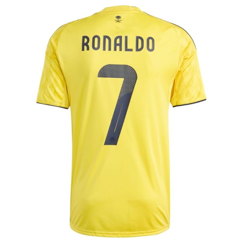 Al Nassr RONALDO Maglia Casalinga Bambino 2025/26 - Gialla