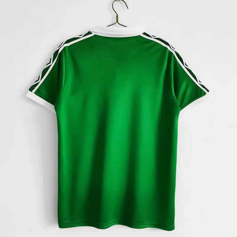 Camisa retro de casa A de Celtic 1980 - Verde