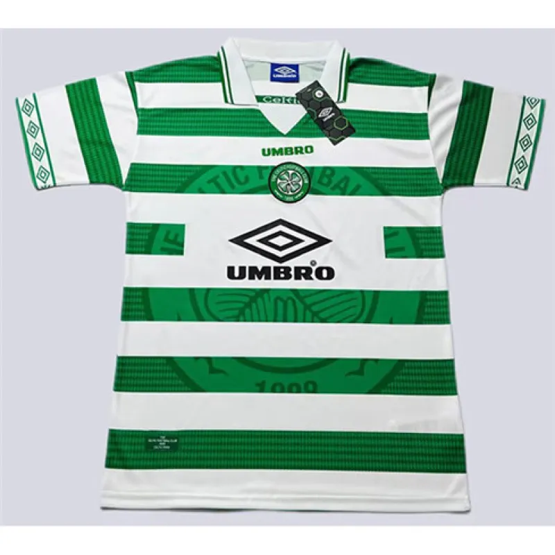 Boston Celtics 1997-99 maglia casa retro bianco verde