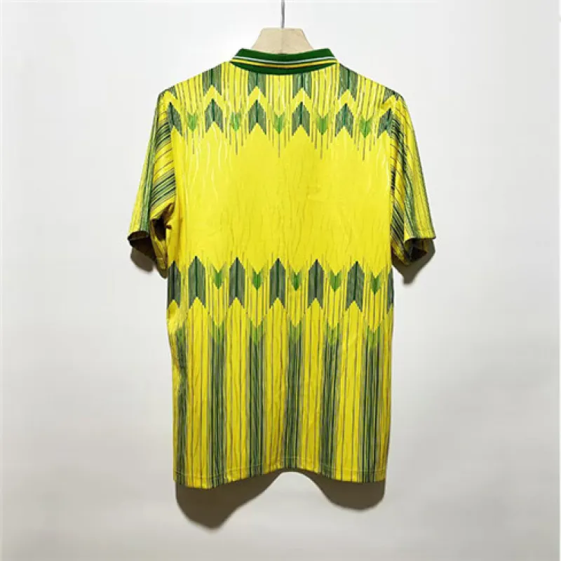 Celtic 1989 - 91 Away Retro Jersey - Yellow