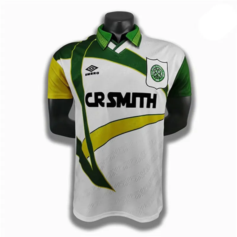 Celtic 1993 - 95 Away Retro Jersey - White
