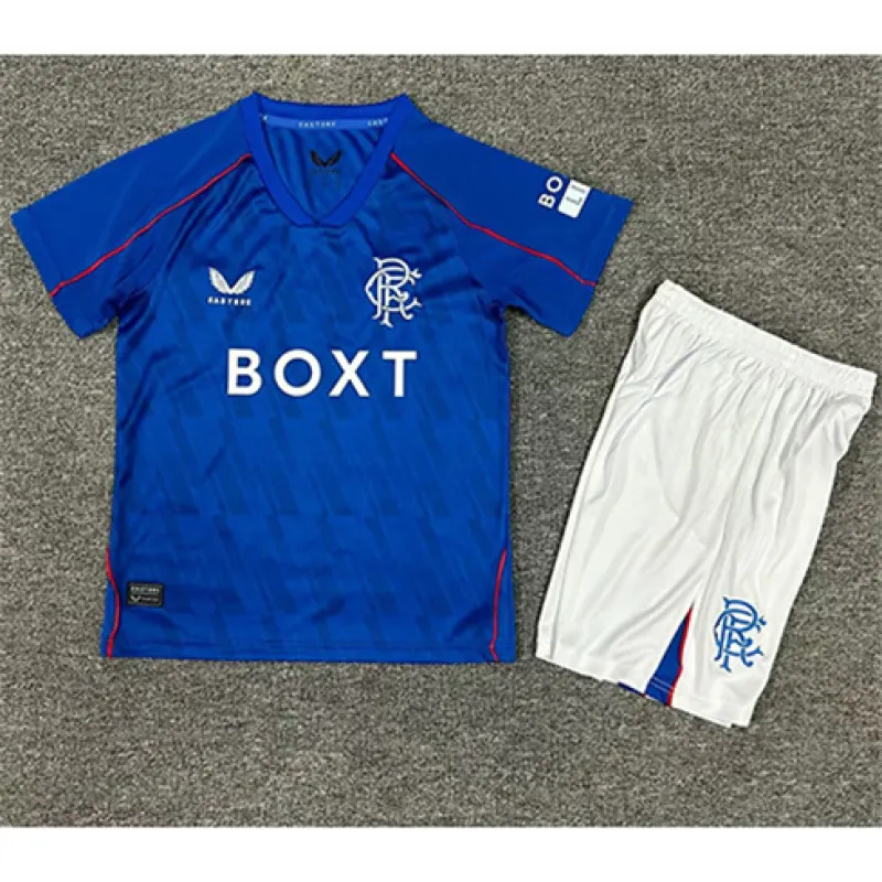 Camiseta de casa para niños de los Rangers 2024/25 - Azul