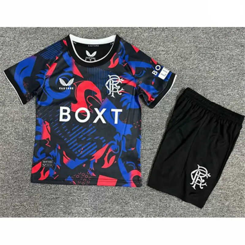 Tercer camiseta para niños de los Rangers 2024/25 - Azul