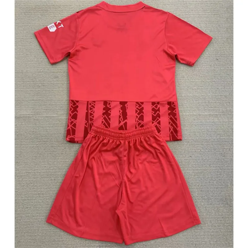 Camiseta de portero para niños de los Rangers 2024/25 - Rojo