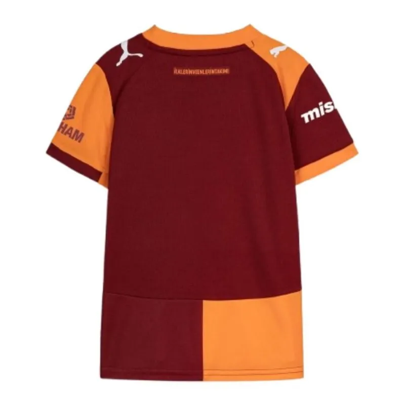Galatasaray 2025/26 Home Kids' Jersey - Red/Orange