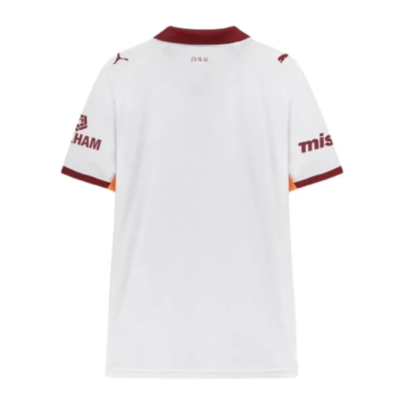 Camiseta infantil + pantalones cortos fuera de casa del Galatasaray 2025/26 - Blanco