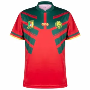 The Cameroon's jersey for the 2022 World Cup, red.