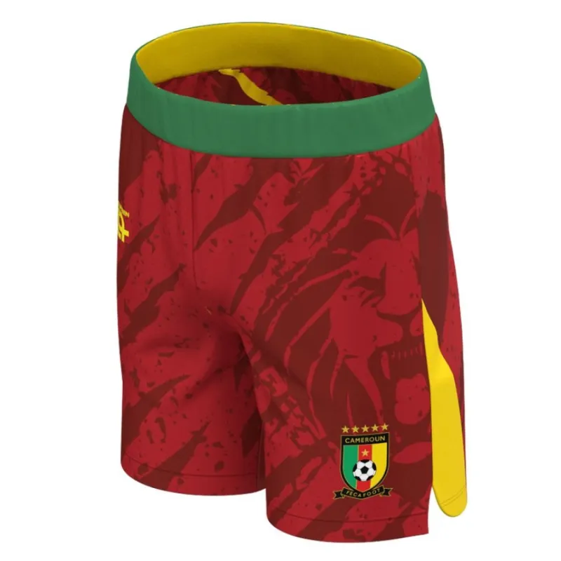Cameroon 2025/26 Home Shorts - Red