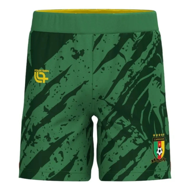 Kamerun 2025/26 Auswärtsshorts - Grün