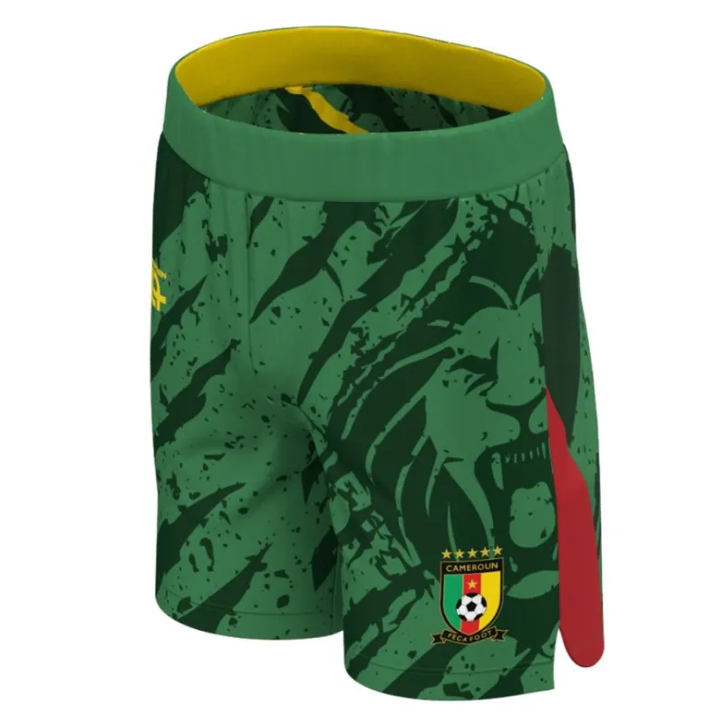 Kamerun 2025/26 Auswärtsshorts - Grün