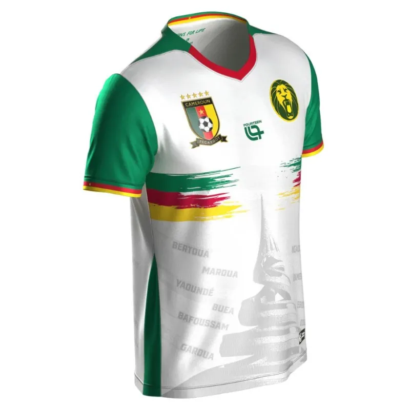 Kamerun 2025/26 Drittes Kinder-Kit - Weiss