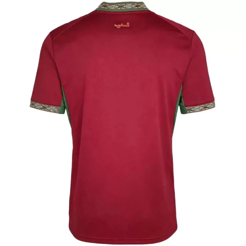 Maglia Marocco Casa Mondiali 2026 versione giocatore