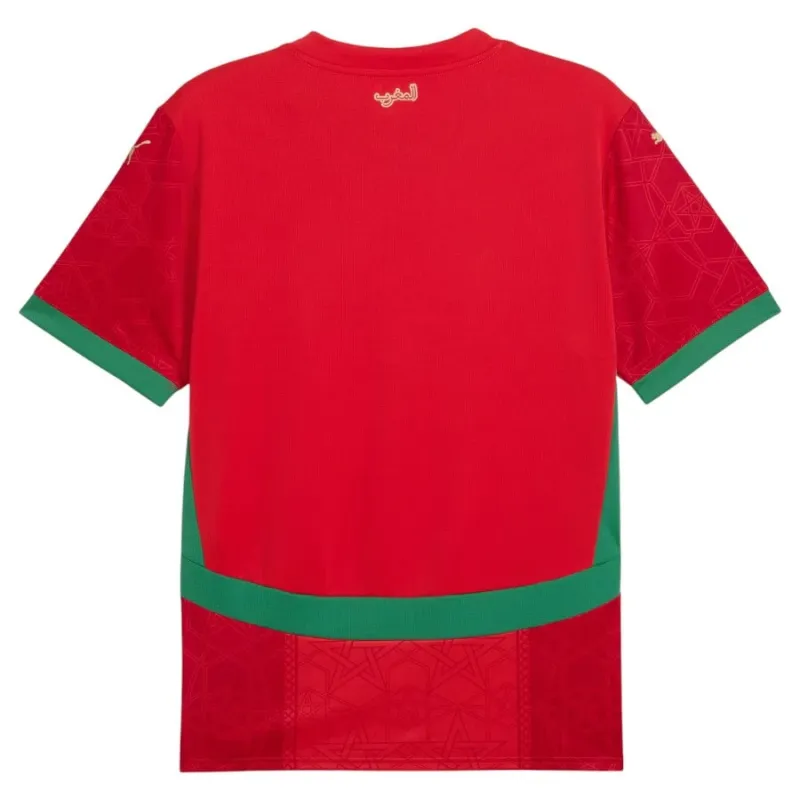 Marocco 2024/25 Maglia Casa Replica - Rossa