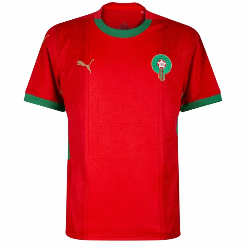 Marruecos 2026/27 Camiseta de jugador de casa - Rojo