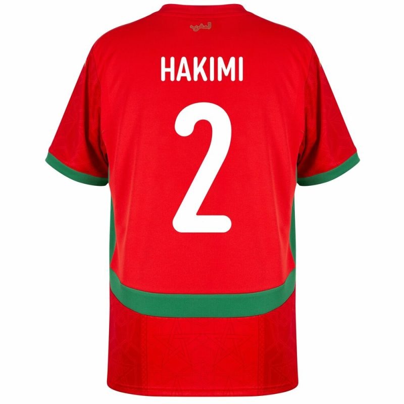 Marocco HAKIMI Maglia Casa 2026/27 - Rosso