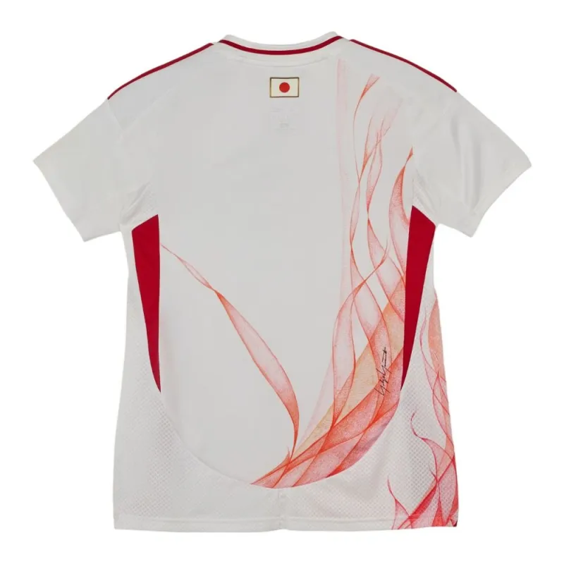 Selección Japonesa 2024/25 Camiseta Local Y-3 Réplica Mujer - Blanca