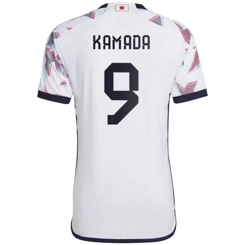 Japan National Team 2022 World Cup Away Fans' Jersey KAMADA-White