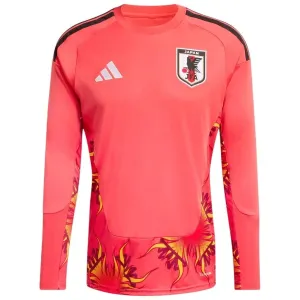Japan 2026/27 home long sleeve goalkeeper jersey red