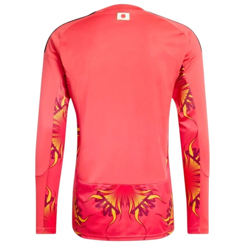 Japan 2026/27 home long sleeve goalkeeper jersey red