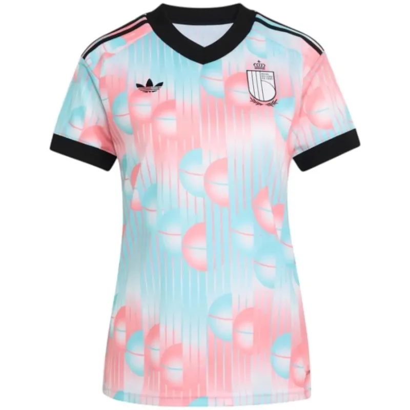 Belgium 2026/27 Women's Away Jersey Blue Pink