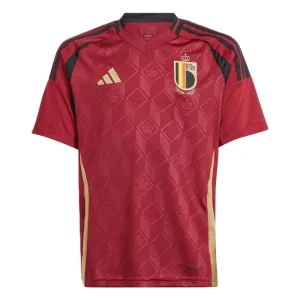 Belgium 2024/25 Kids' Home Jersey - Red