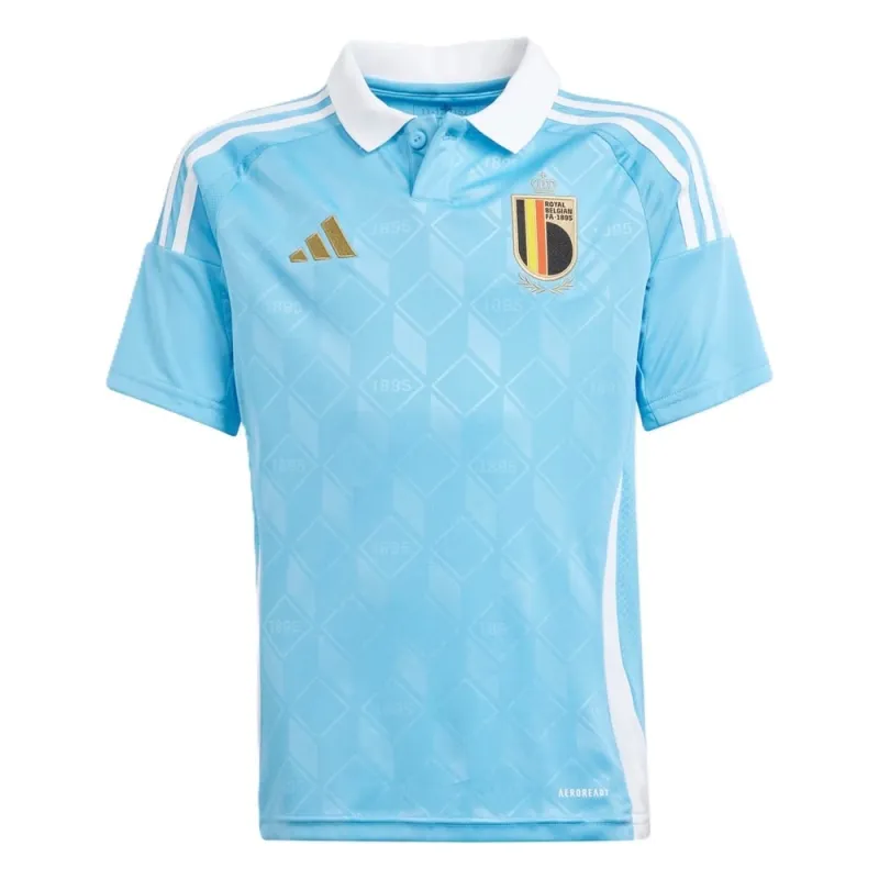 Maglia trasferta bambini della Belgio 2024/25 - Blu