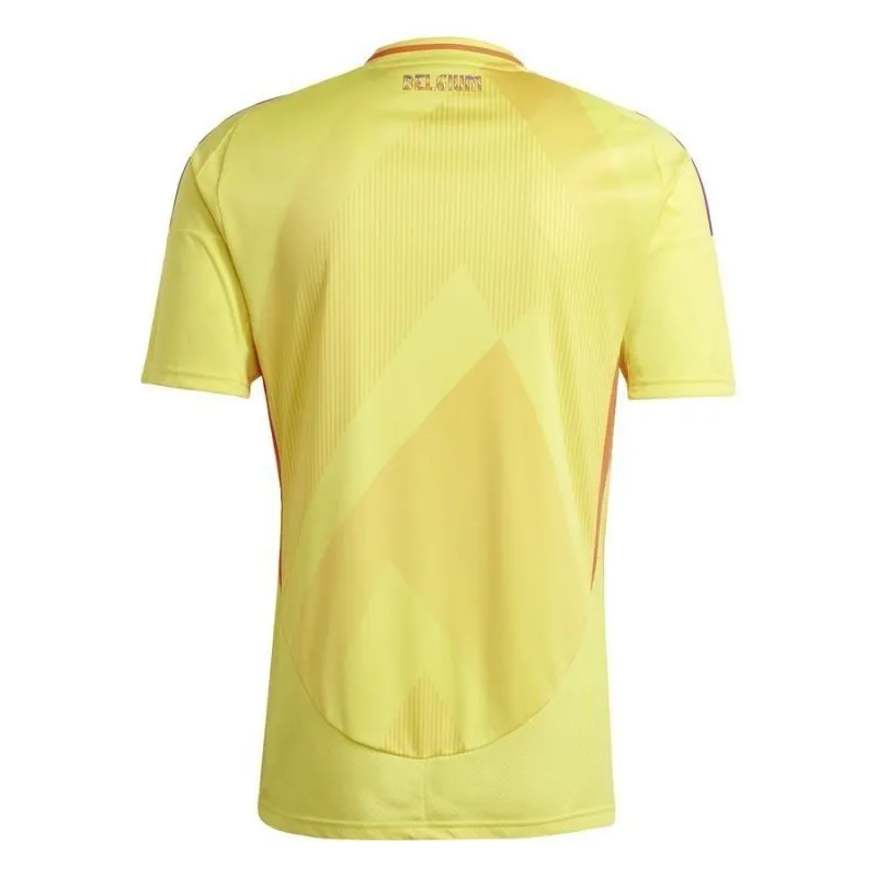 Maillot extérieur de la Belgique pour l'Euro 2024 - Jaune