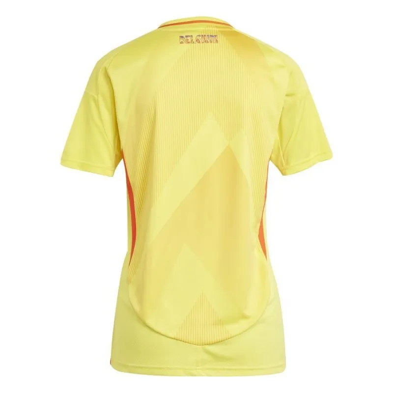 Belgium 2024 UEFA Euro Women's Away Jersey - Yellow