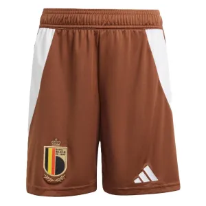 Belgien 2024/25 Auswärtsshorts - Braun