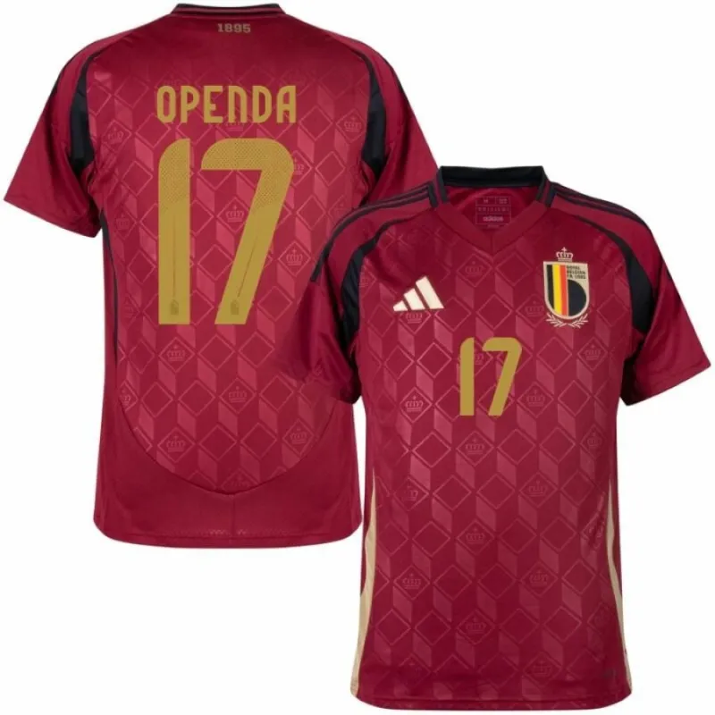 Bélgica OPENDA Camiseta Local 2024/25 - Roja
