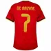 Set kit casalingo bambini Belgio DE BRUYNE 2026/27 - Rosso