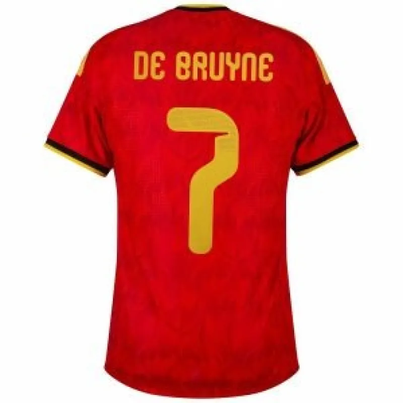 Set kit casalingo bambini Belgio DE BRUYNE 2026/27 - Rosso