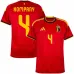 Belgien KOMPANY 2026/27 Heimtrikot - Rot