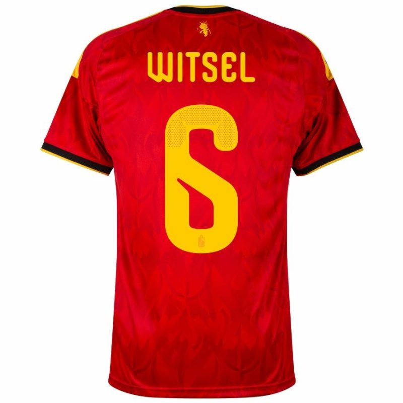 Belgium WITSEL 2026/27 Home Jersey - Red