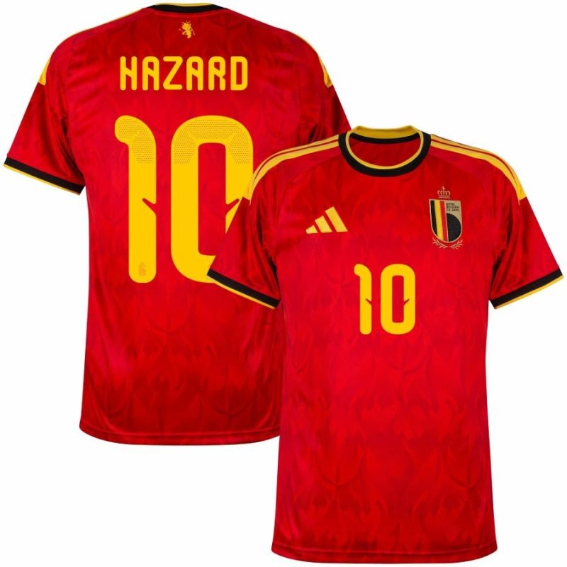 Belgien HAZARD 2026/27 Heimtrikot - Rot